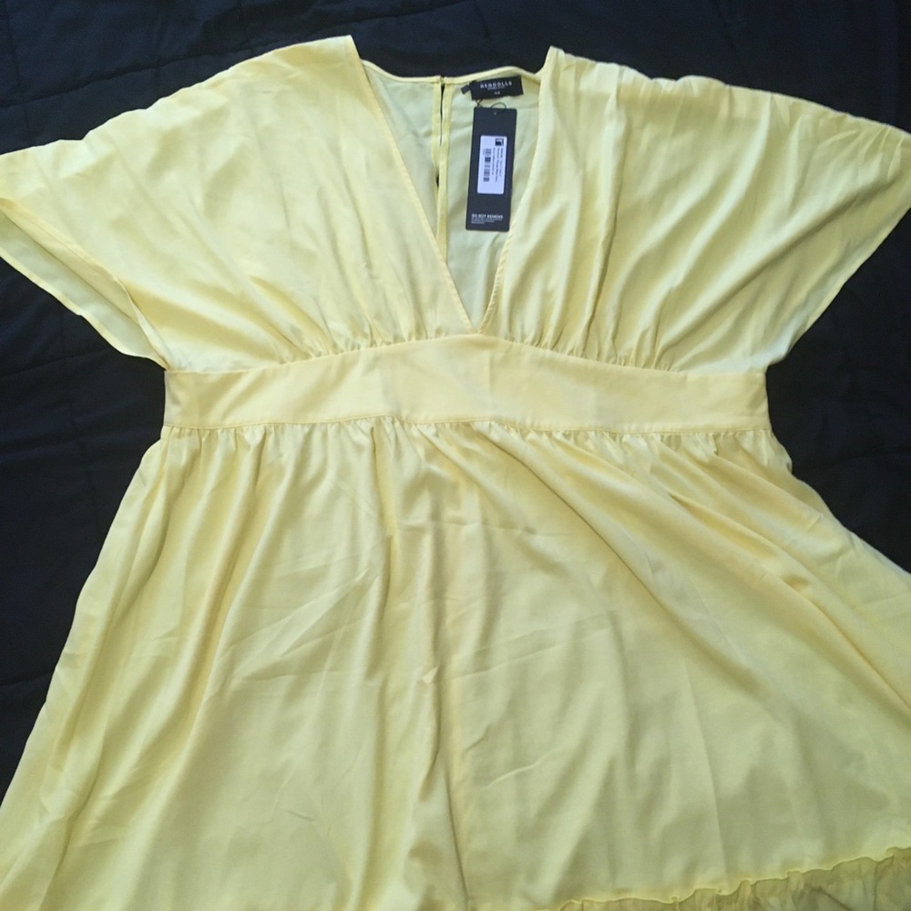 Rebdolls Flowy Yellow Dress